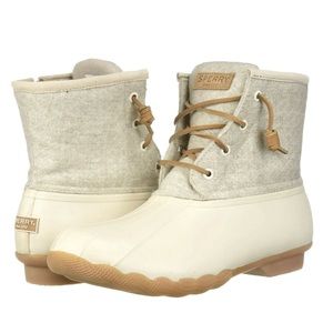 Sperry Saltwater Wool Duck Boot Size 8.5